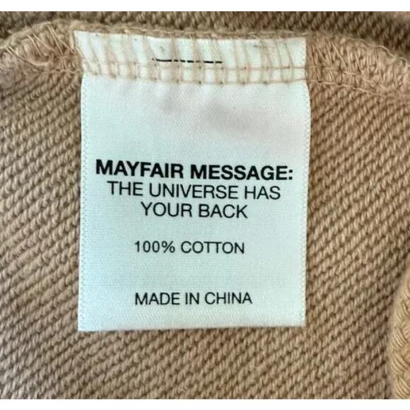 The Mayfair Group 2-Piece Lounge Set Sweatshirt Sweatpants 100% Cotton Sweatsuit - Picture 9 of 16